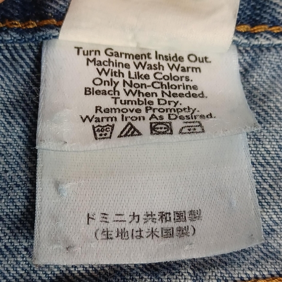 Men’s Eddie Bauer 48x32 Relaxed Fit Medium Wash Blue Premium Denim Jeans - Picture 4 of 8